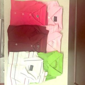 6 size Large Nike Golf Shirts